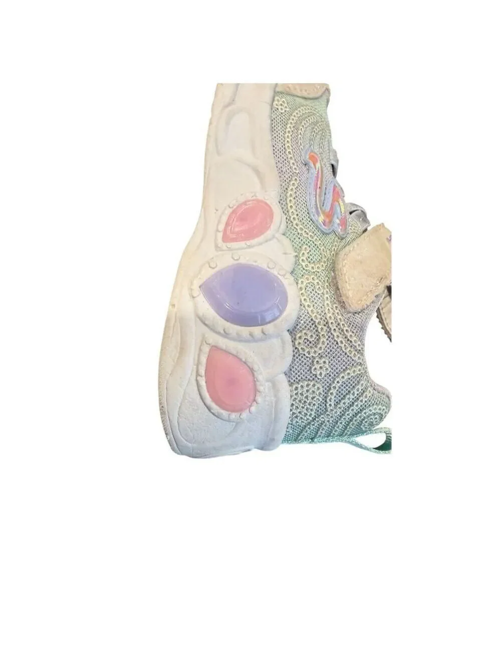 Skechers S-Lights Princess Wishes Light-Up Sneakers Magical Collection sz8